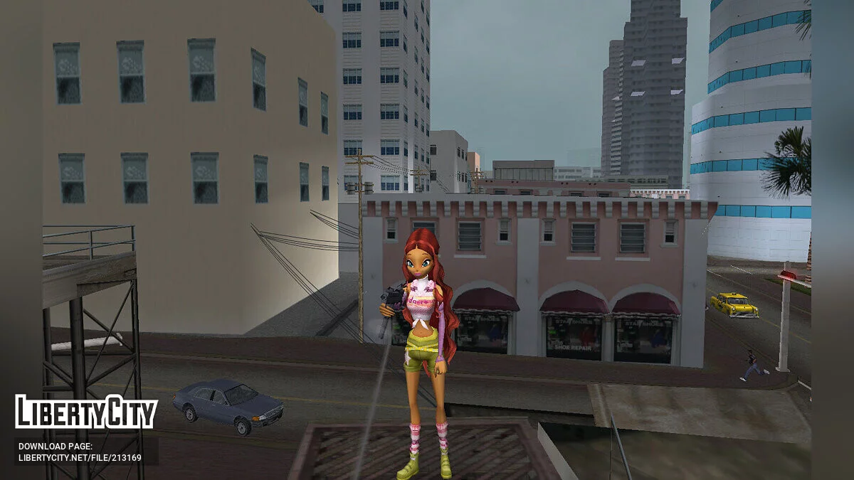 Полный пак персонажей из DDR Winx Club / GTA Vice City