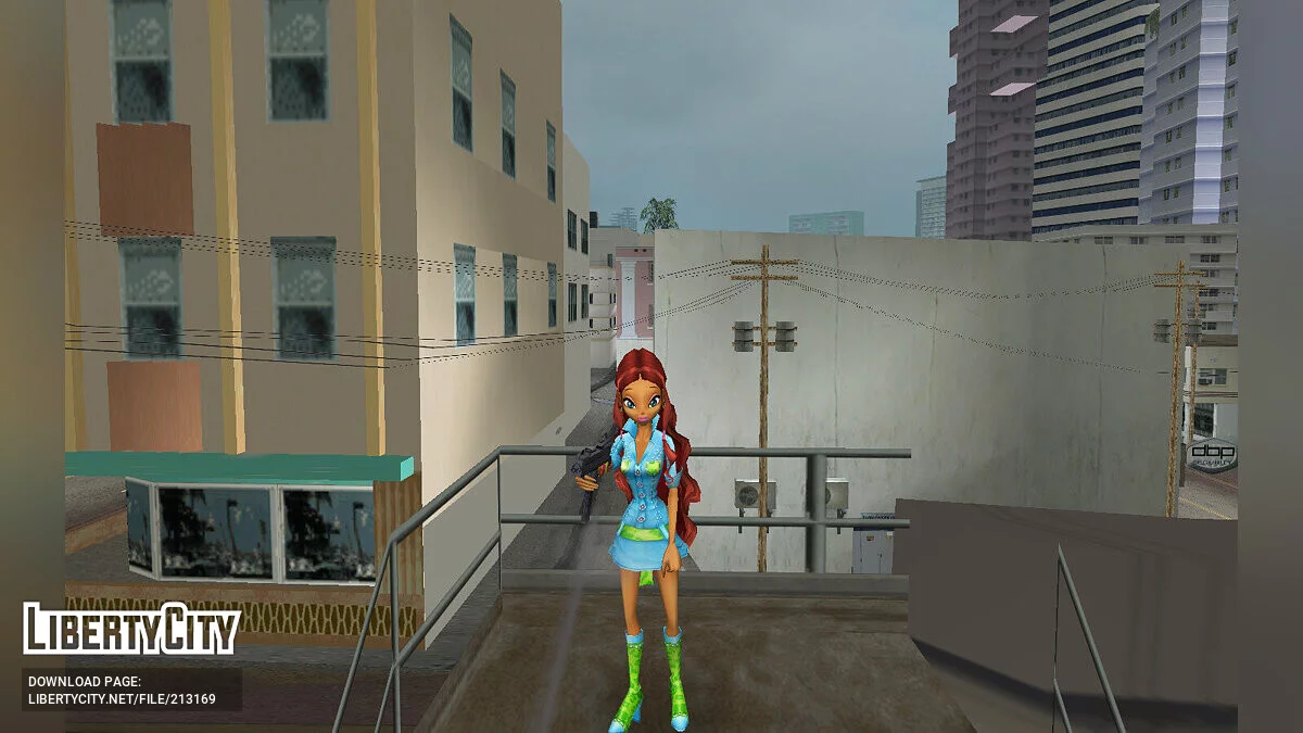 Полный пак персонажей из DDR Winx Club / GTA Vice City
