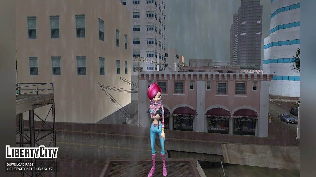 Полный пак персонажей из DDR Winx Club / GTA Vice City