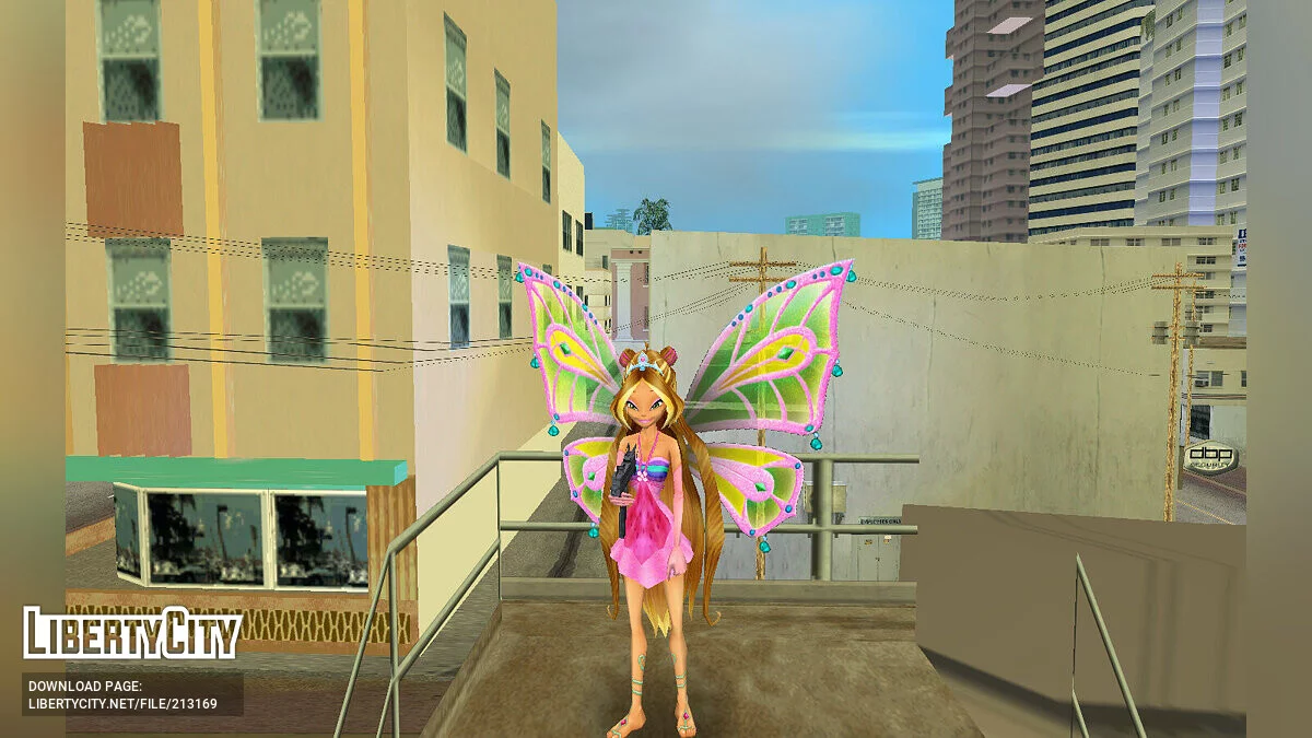 Полный пак персонажей из DDR Winx Club / GTA Vice City