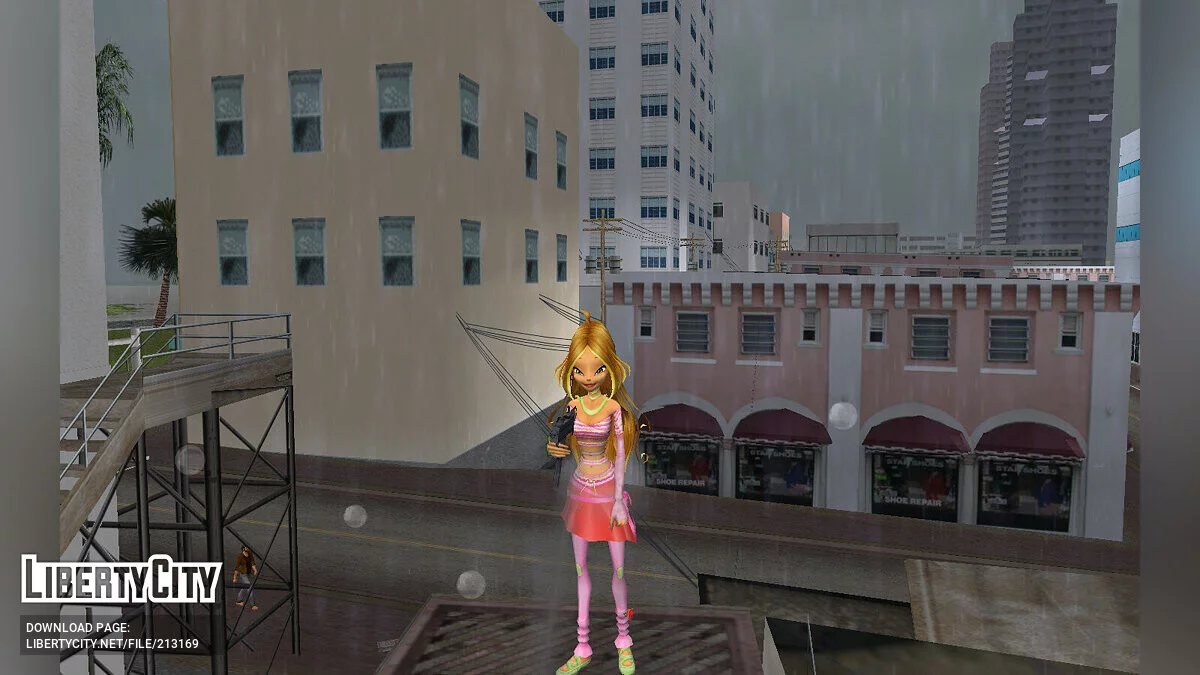 Полный пак персонажей из DDR Winx Club / GTA Vice City