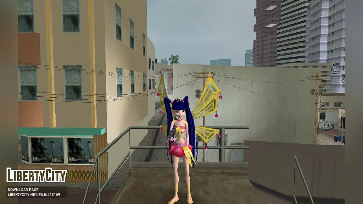 Полный пак персонажей из DDR Winx Club / GTA Vice City