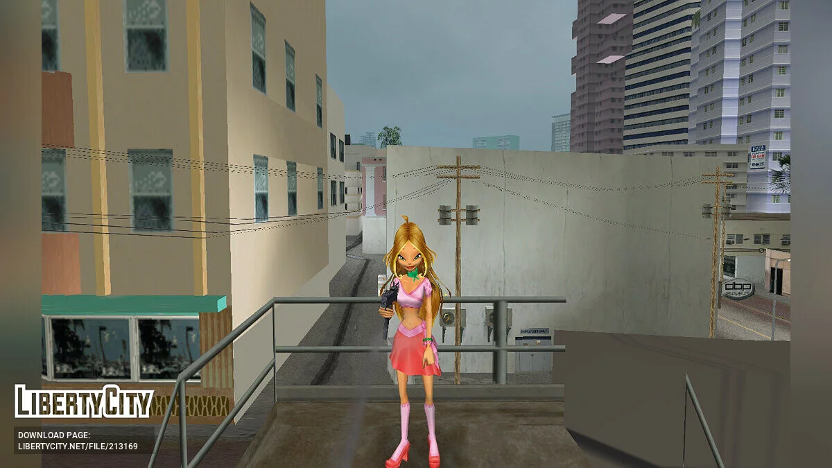 Полный пак персонажей из DDR Winx Club / GTA Vice City