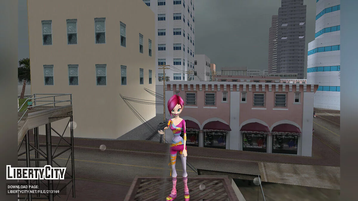 Полный пак персонажей из DDR Winx Club / GTA Vice City