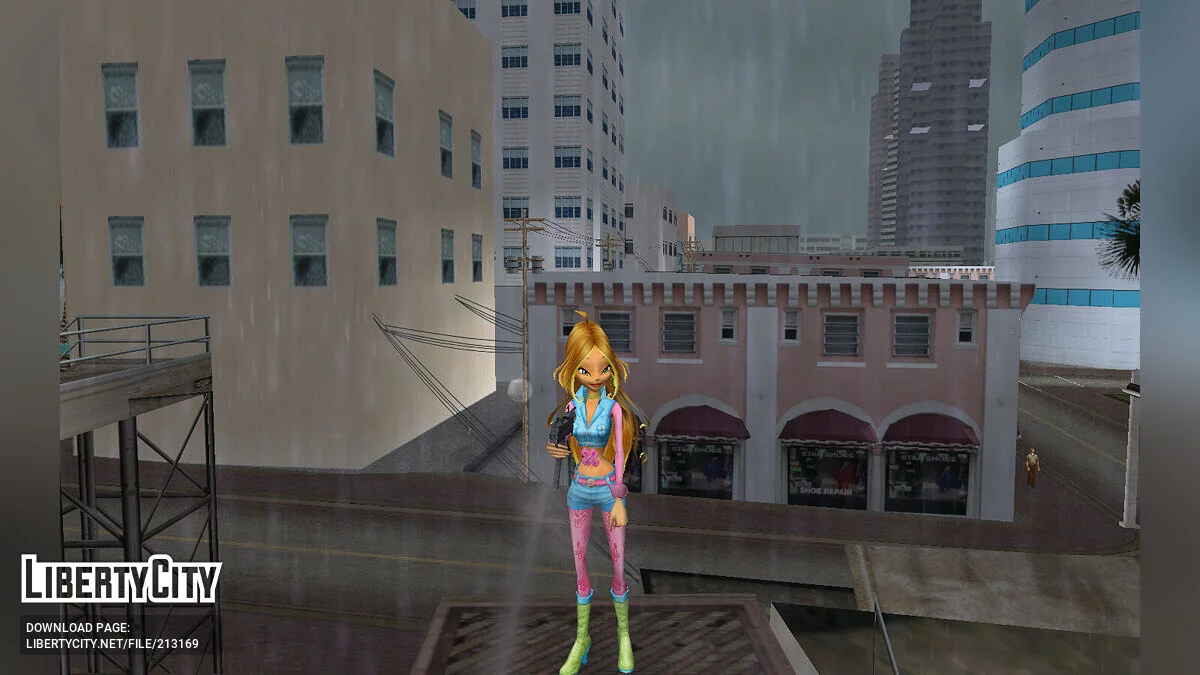 Полный пак персонажей из DDR Winx Club / GTA Vice City