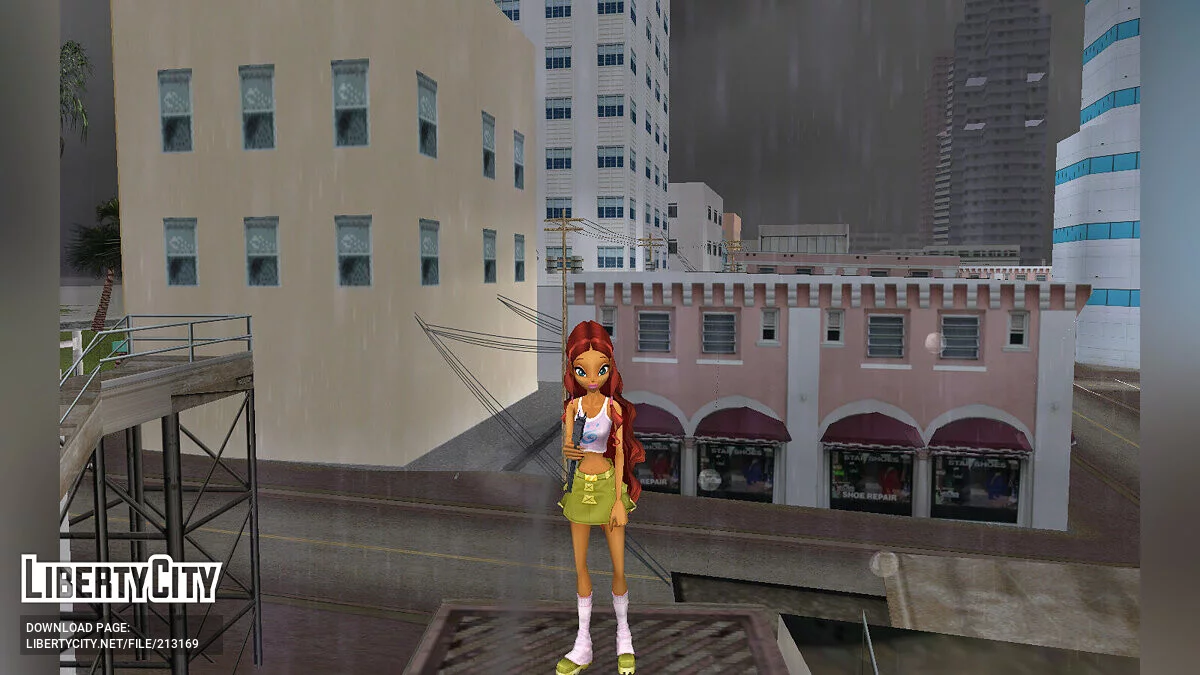 Полный пак персонажей из DDR Winx Club / GTA Vice City