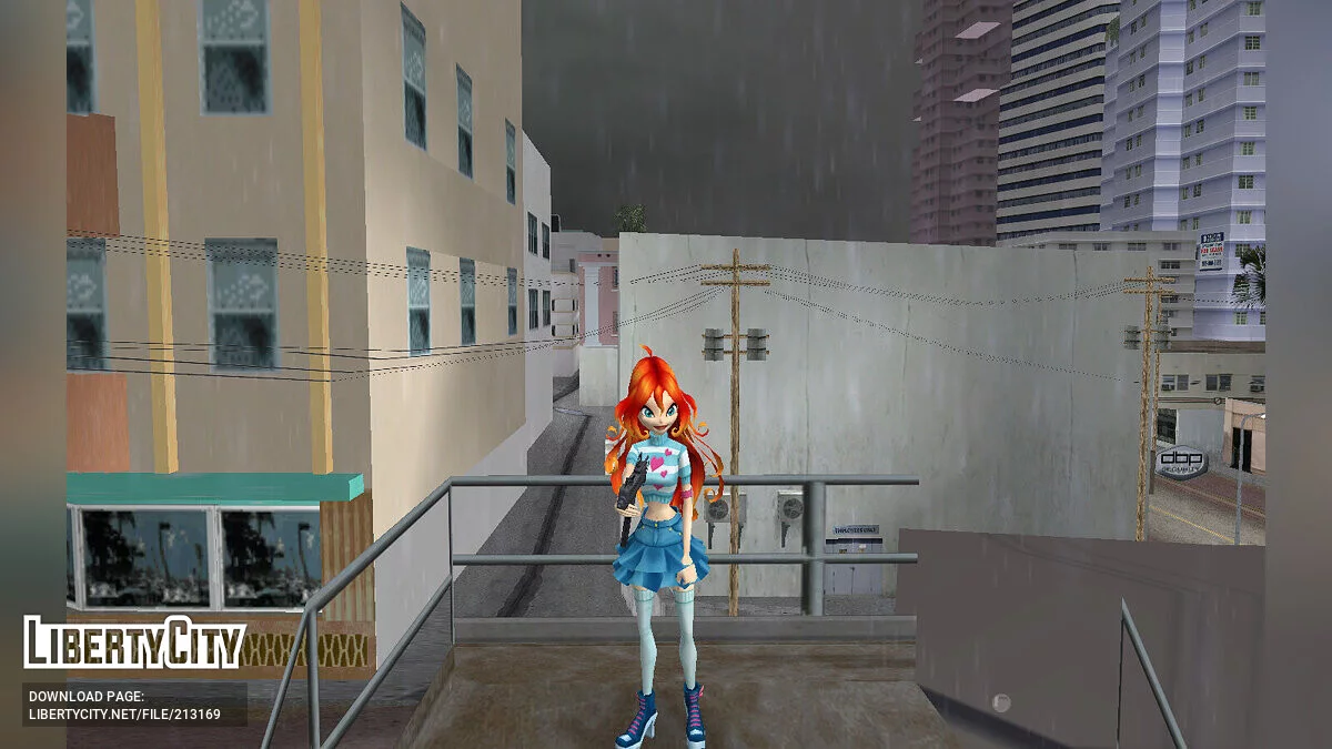 Полный пак персонажей из DDR Winx Club / GTA Vice City