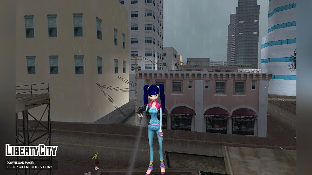Полный пак персонажей из DDR Winx Club / GTA Vice City