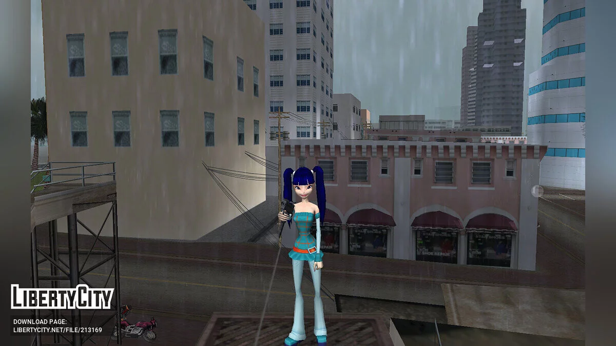 Полный пак персонажей из DDR Winx Club / GTA Vice City