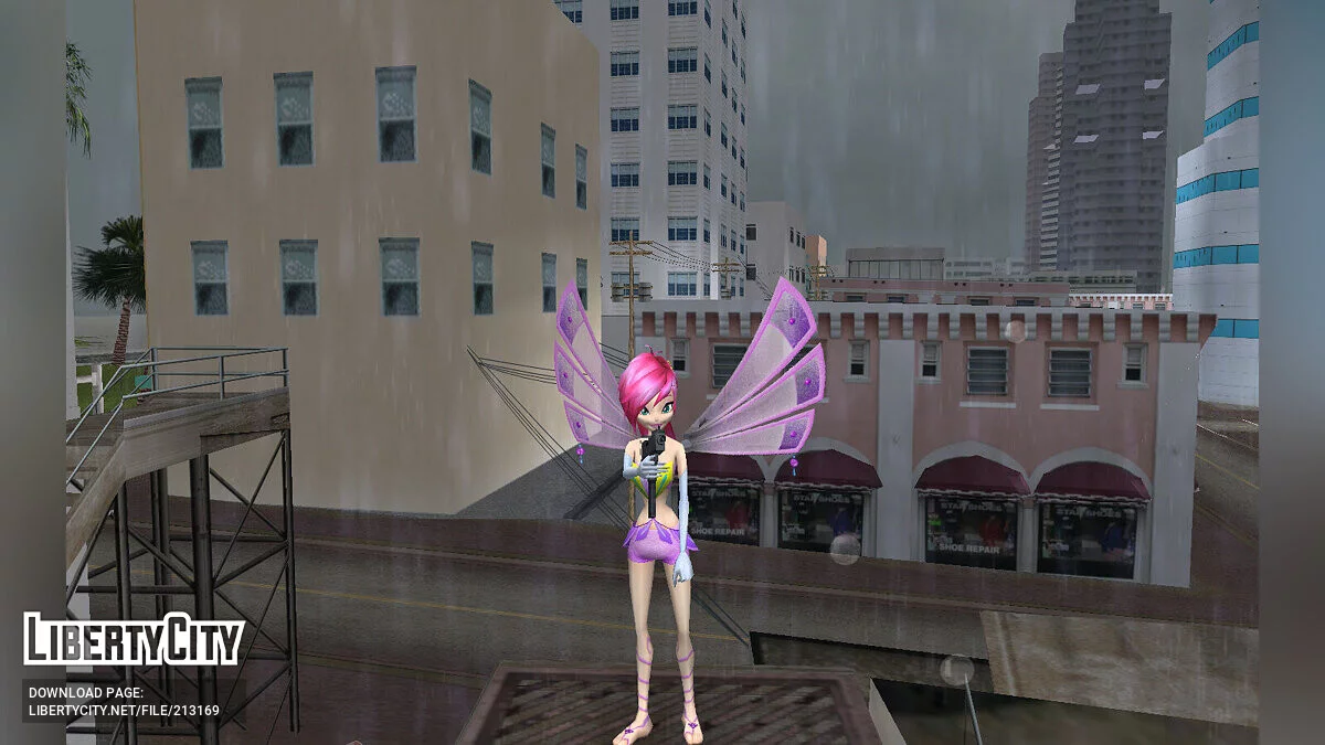 Полный пак персонажей из DDR Winx Club / GTA Vice City