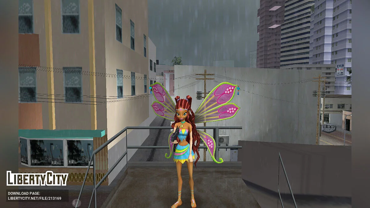 Полный пак персонажей из DDR Winx Club / GTA Vice City