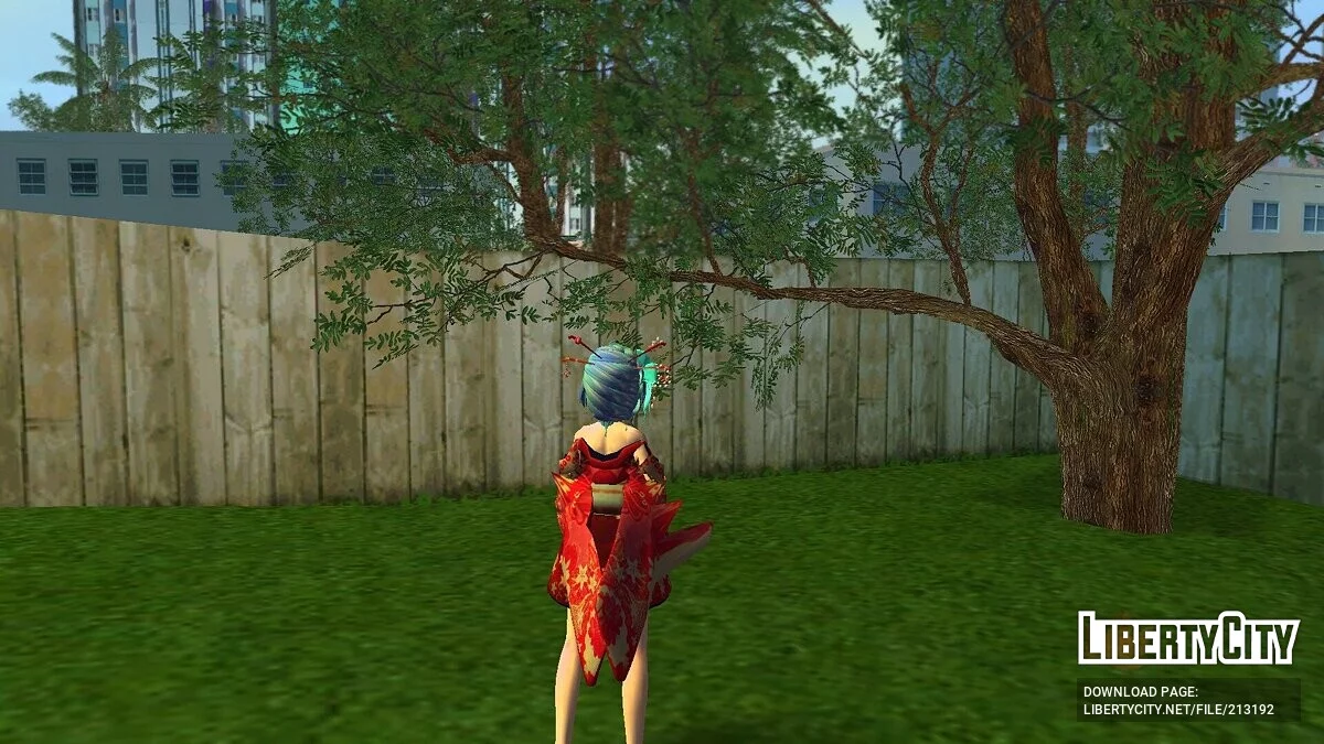 TDA Red Kimono Miku / GTA Vice City