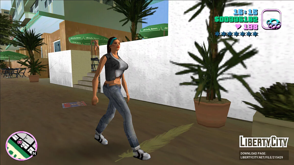 Огромные груди женских персонажей из Vice City VHS Edition / GTA Vice City