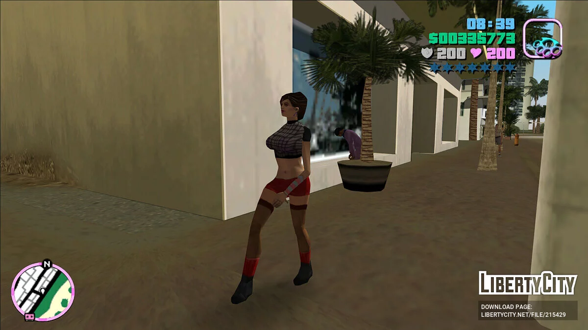 Огромные груди женских персонажей из Vice City VHS Edition / GTA Vice City