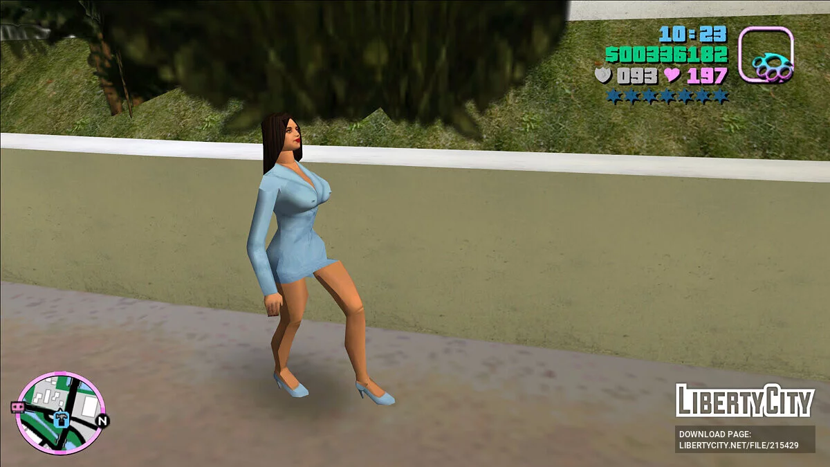 Огромные груди женских персонажей из Vice City VHS Edition / GTA Vice City
