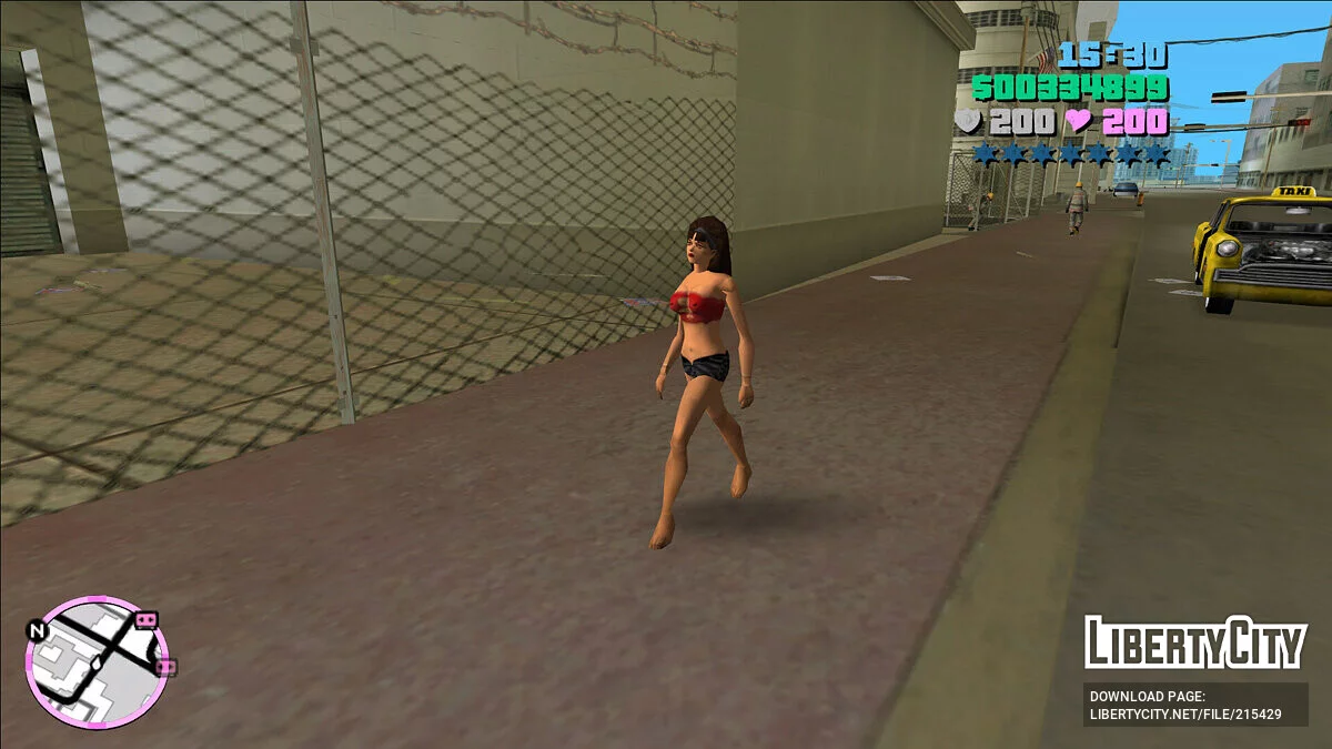 Огромные груди женских персонажей из Vice City VHS Edition / GTA Vice City