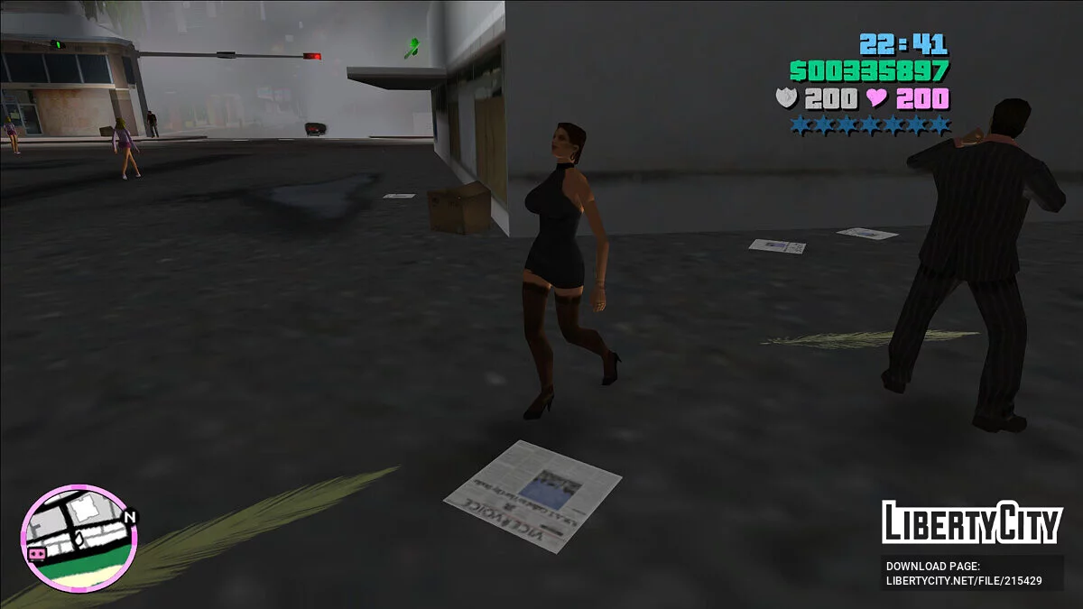 Огромные груди женских персонажей из Vice City VHS Edition / GTA Vice City