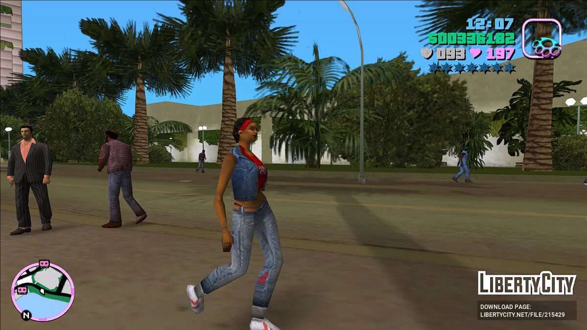Огромные груди женских персонажей из Vice City VHS Edition / GTA Vice City