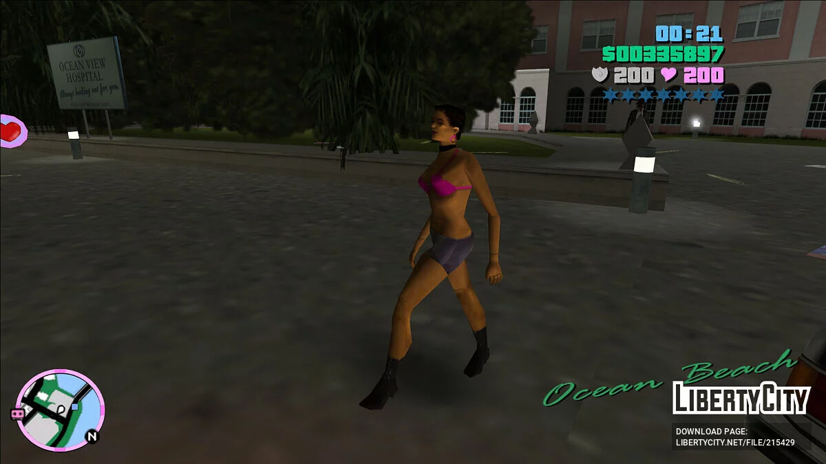 Огромные груди женских персонажей из Vice City VHS Edition / GTA Vice City