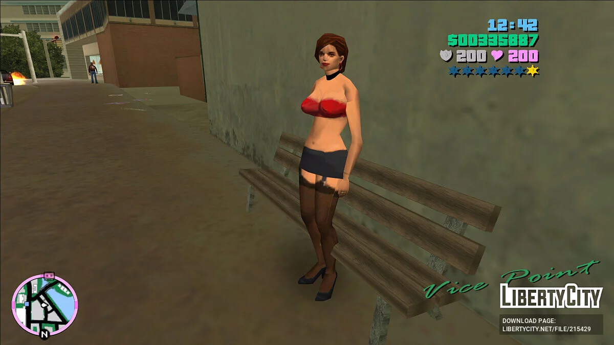 Огромные груди женских персонажей из Vice City VHS Edition / GTA Vice City