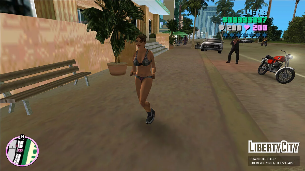 Огромные груди женских персонажей из Vice City VHS Edition / GTA Vice City