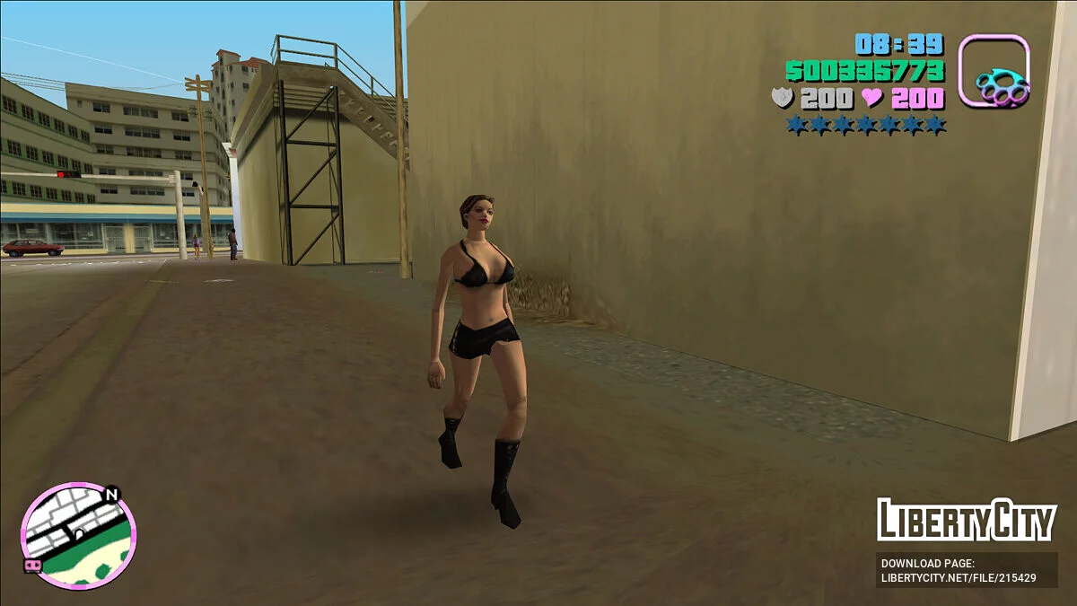Огромные груди женских персонажей из Vice City VHS Edition / GTA Vice City