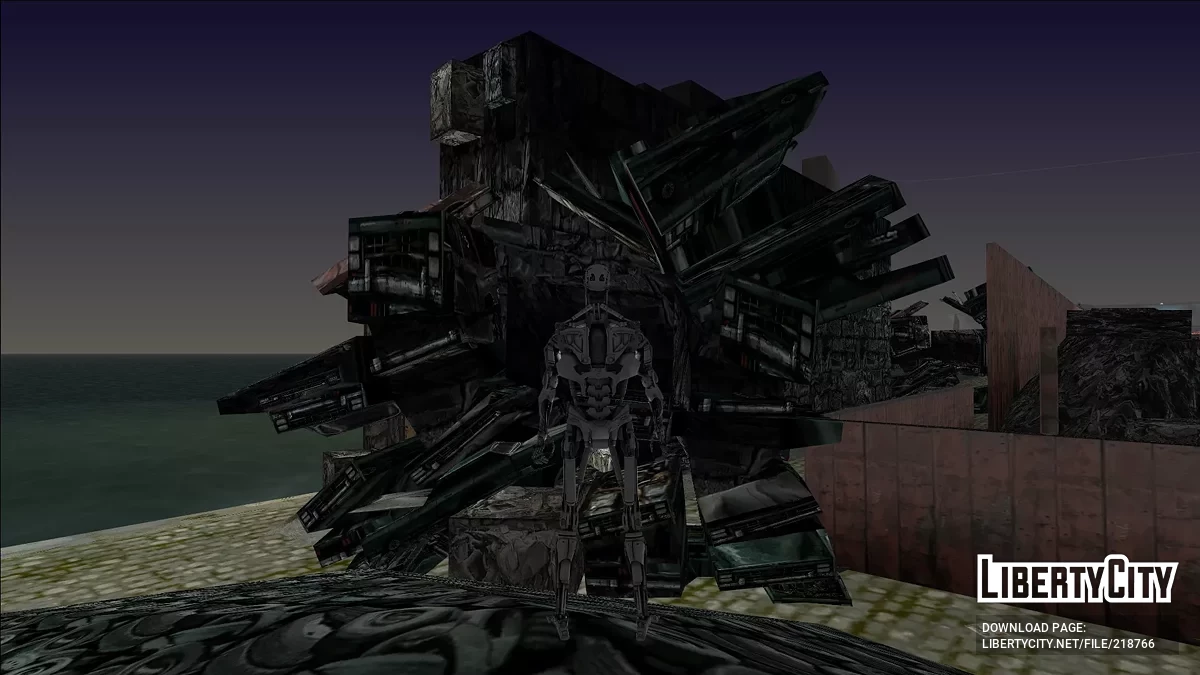 T-800 Endoskeleton Terminator / GTA Vice City