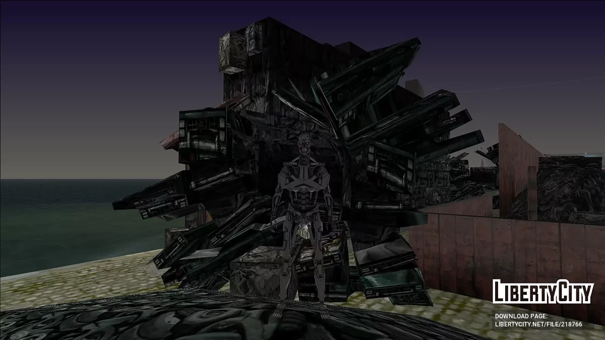 T-800 Endoskeleton Terminator / GTA Vice City