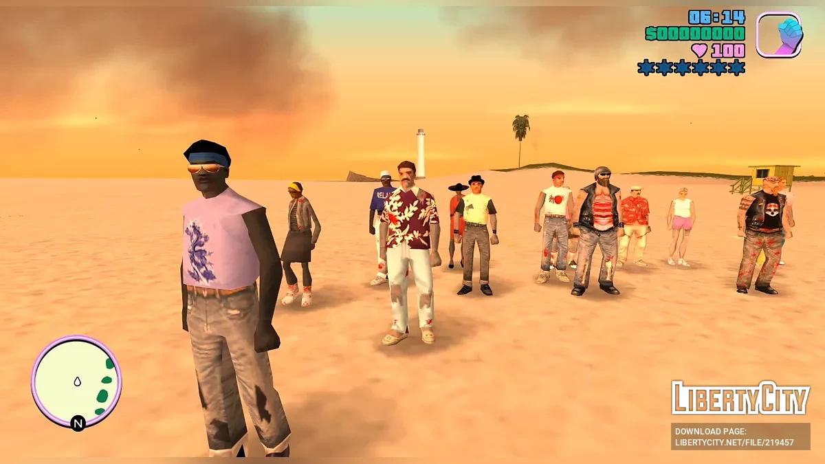 Модели педов из Armageddon Mod / GTA Vice City