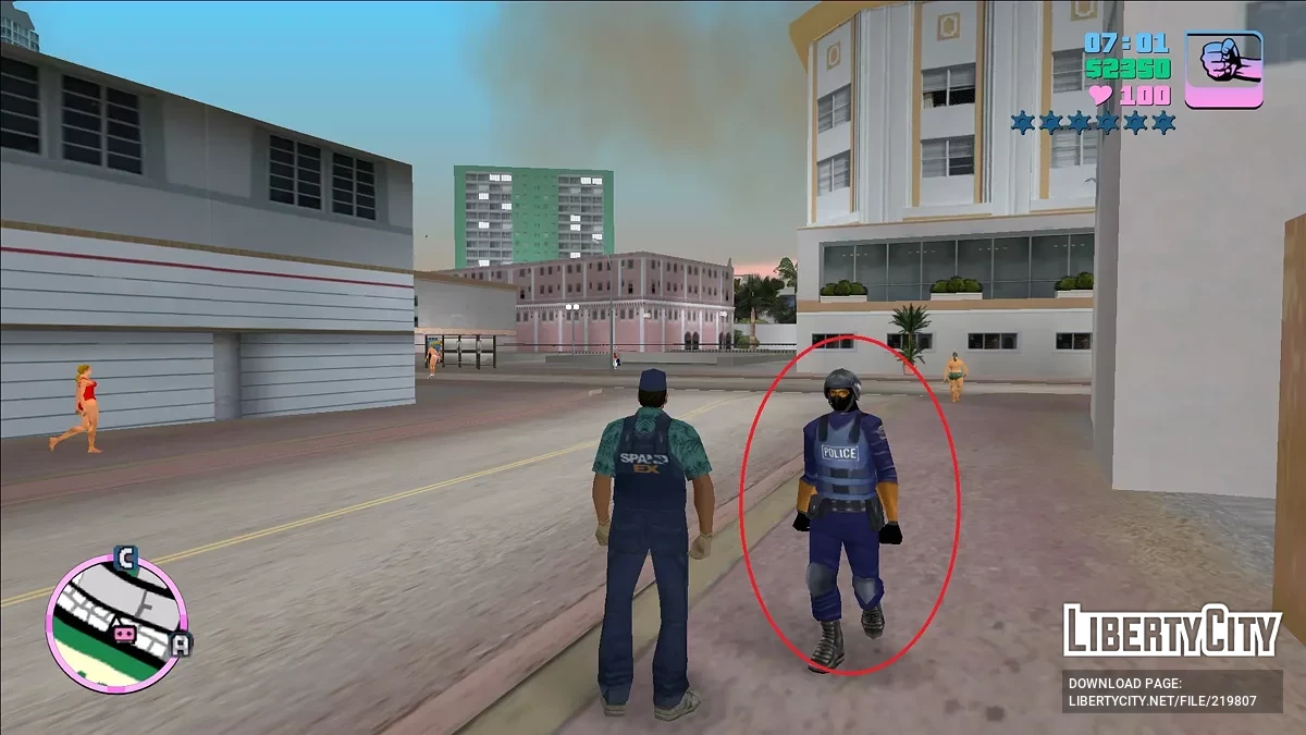 Педы из Бета версии / GTA Vice City