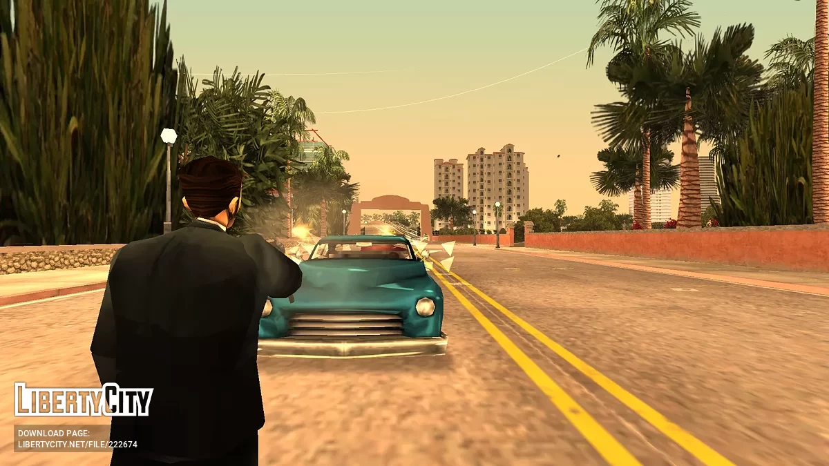 Клод в костюме / GTA Vice City