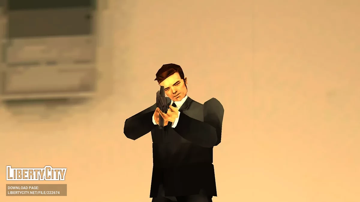 Клод в костюме / GTA Vice City