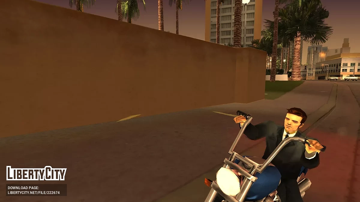 Клод в костюме / GTA Vice City