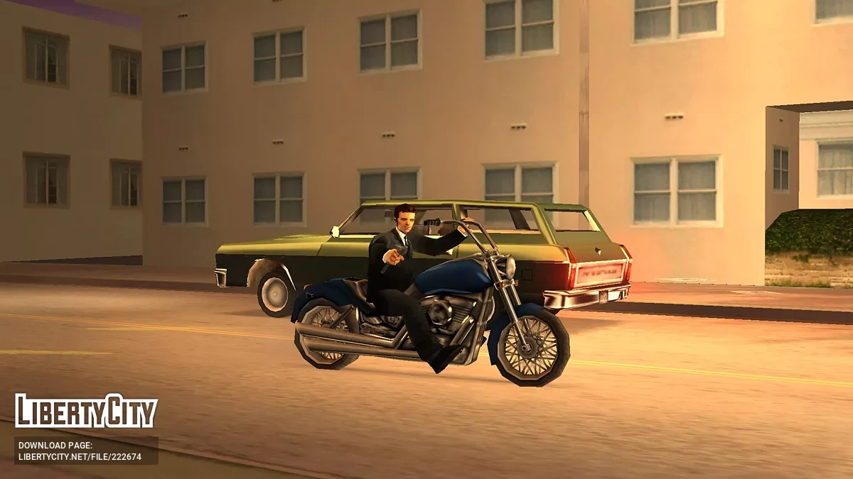 Клод в костюме / GTA Vice City