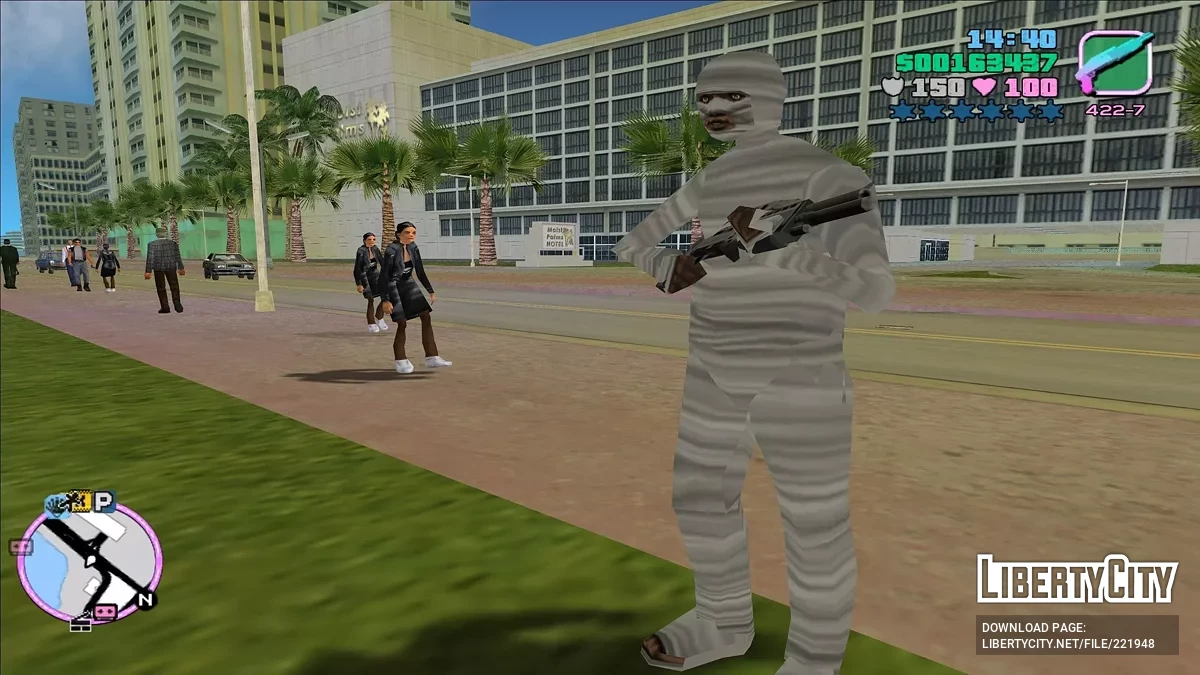 Живая мумия (Plaster) / GTA Vice City