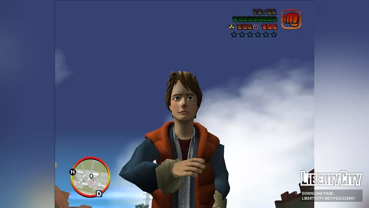 Марти Макфлай из Back to the Future: The Game / GTA Vice City