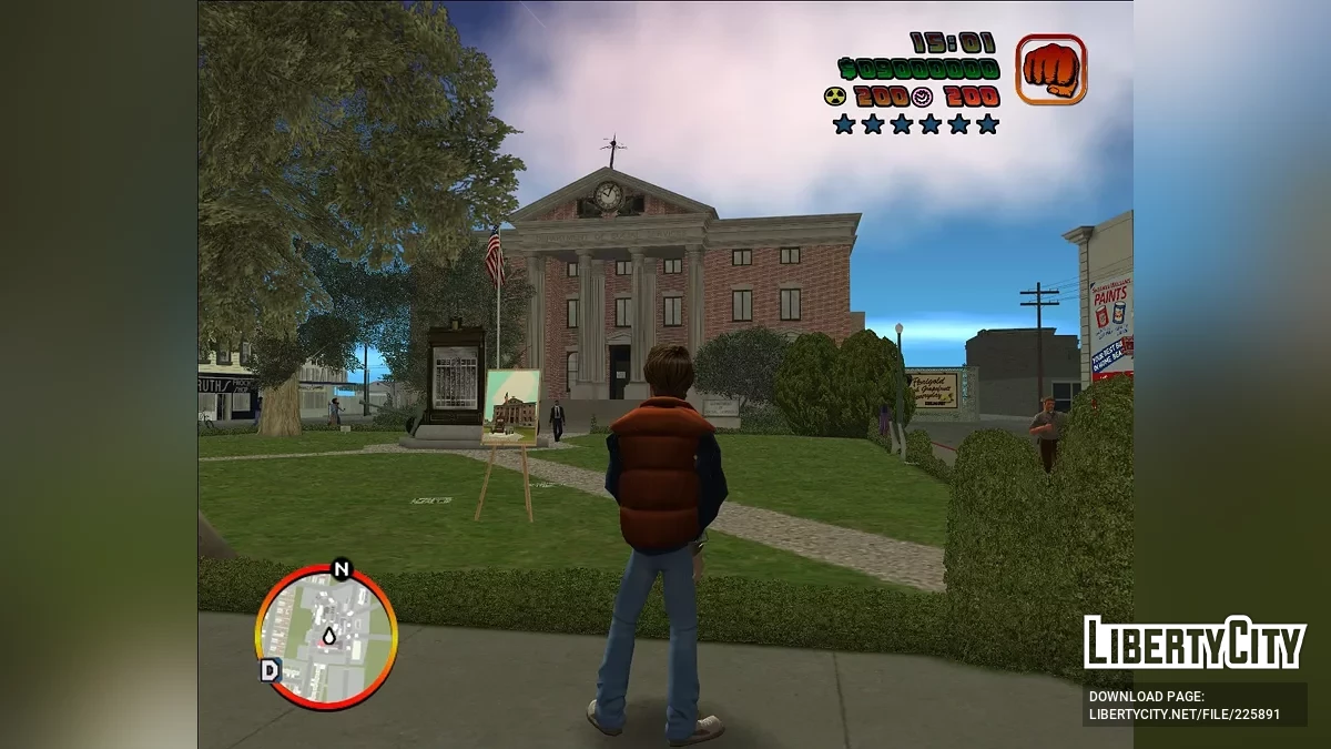 Марти Макфлай из Back to the Future: The Game / GTA Vice City