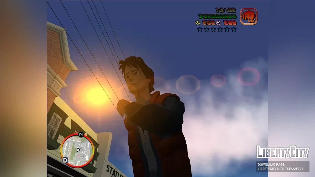 Марти Макфлай из Back to the Future: The Game / GTA Vice City