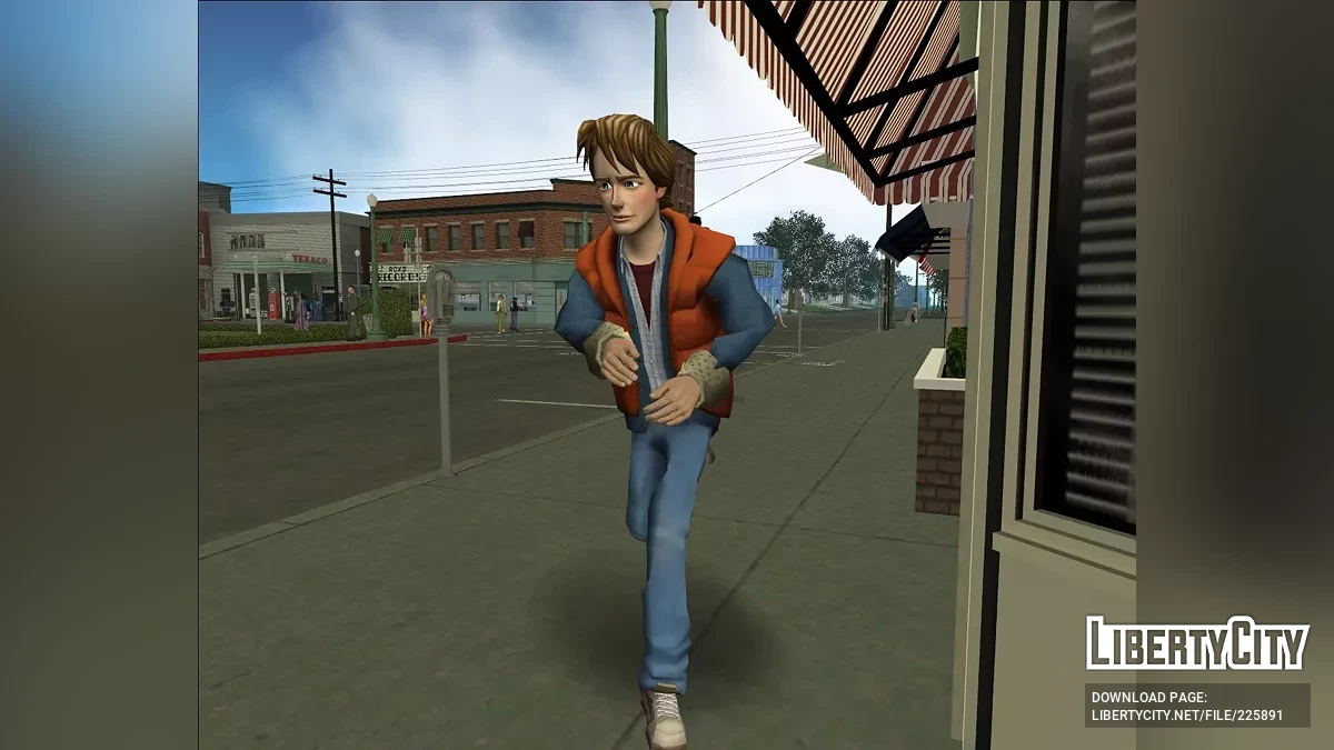 Марти Макфлай из Back to the Future: The Game / GTA Vice City