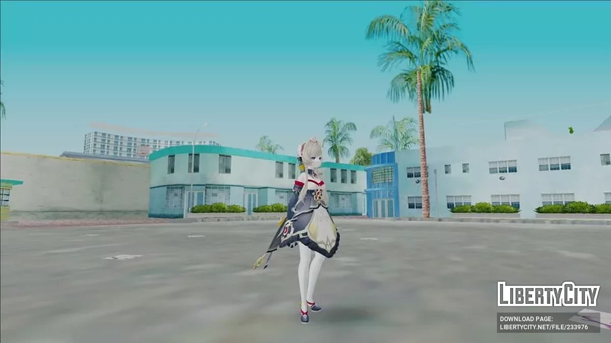 Сандроне из Genshin Impact / GTA Vice City