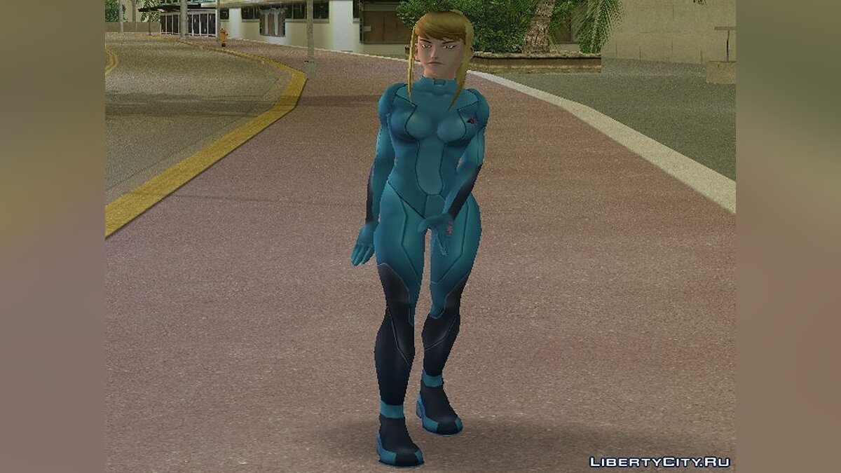 Samus - Metroid Zero Suit for GTA Vice City - Картинка #2