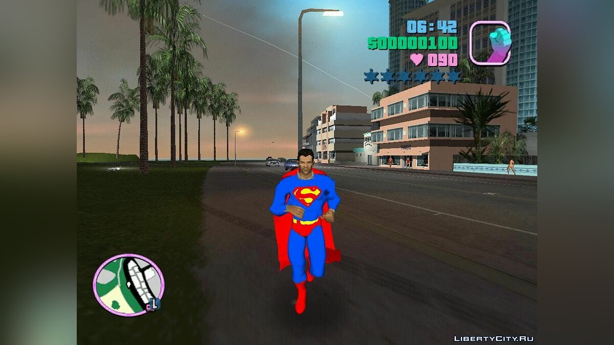 Tommy Becom Superman для GTA Vice City - Картинка #2