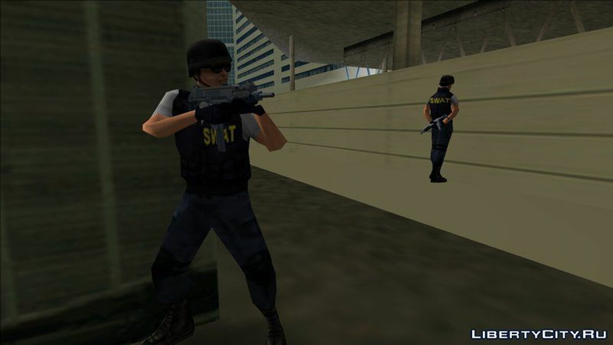 Vice City Stories SWAT over VC SWAT для GTA Vice City - Картинка #2