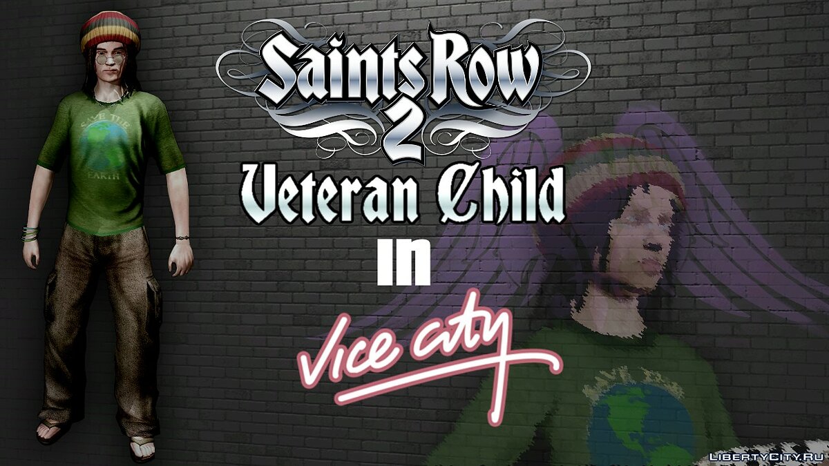 Veteran Child из Saints Row 2 для Vice City для GTA Vice City - Картинка #1