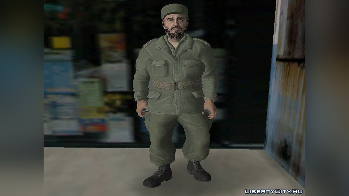 Fidel Castro for GTA Vice City - Картинка #2