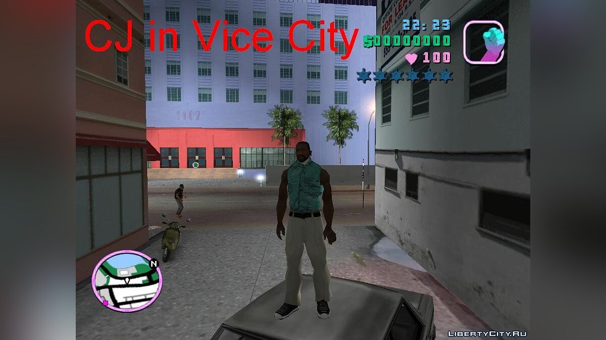 CJ in Vice City beta 2 для GTA Vice City - Картинка #1