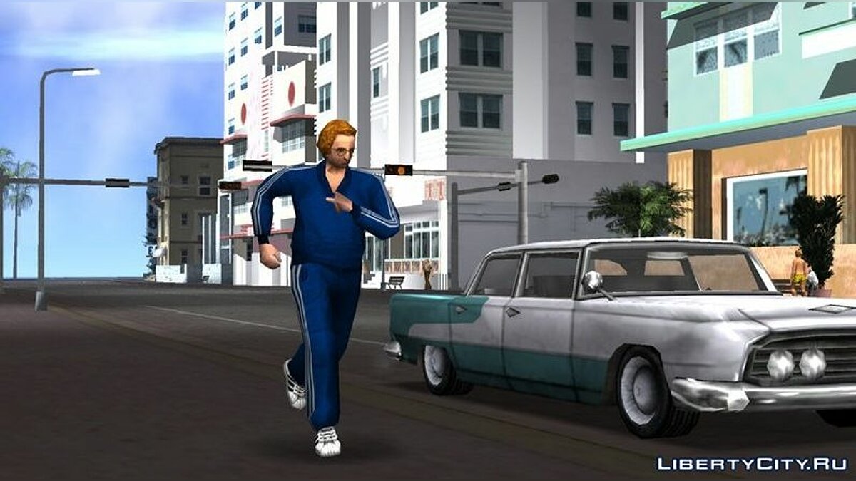 Кен Розенберг в спортивном костюме для GTA Vice City - Картинка #2