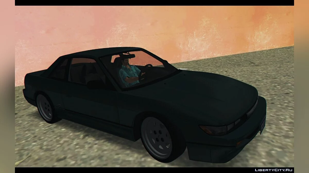 Nissan Silvia S13 K\'s On Custom Wheels / GTA Vice City