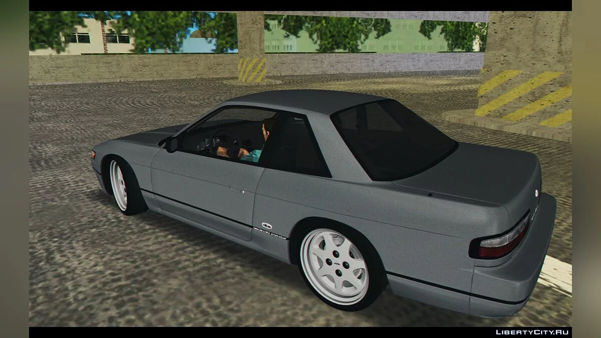 Nissan Silvia S13 K\'s On Custom Wheels / GTA Vice City