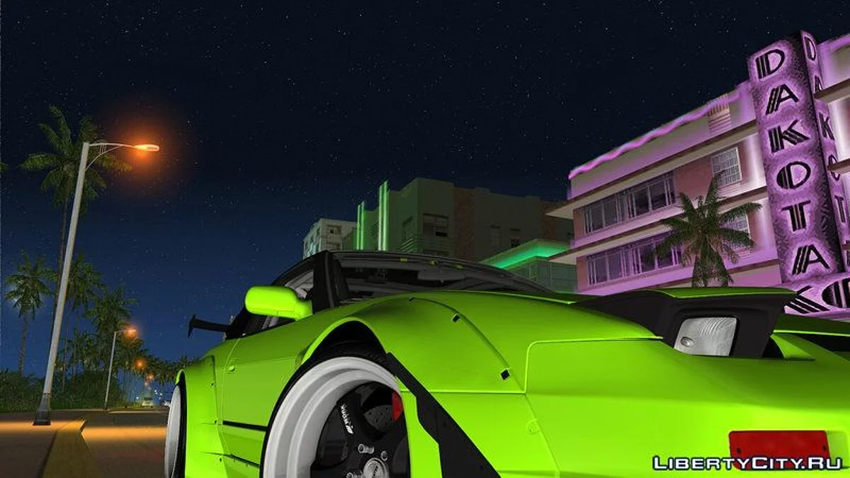 Nissan 180sx Rocket Bunny + Bonus / GTA Vice City
